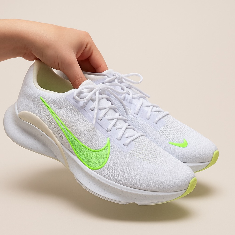 Nike superRep Women's White and Green Running Shoes size 10 - Picture 2 of 8